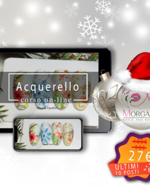 Acquerello Christmas – Corso ONLINE –