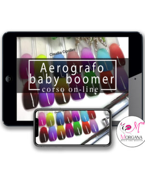 Aerografo Baby Boomer – corso online –